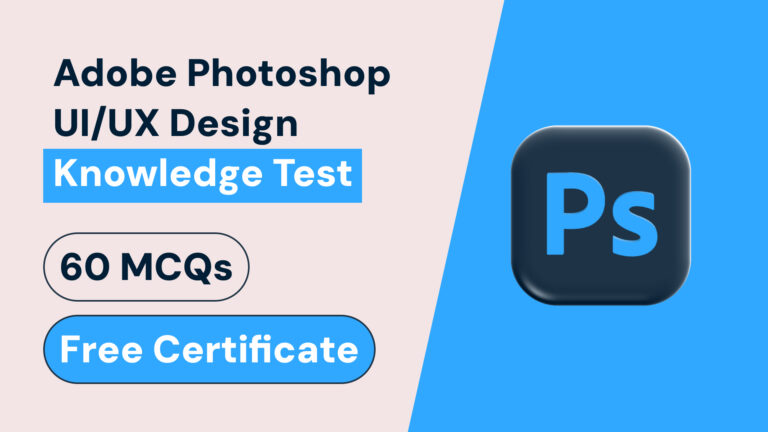 Adobe Photoshop UI/UX Design